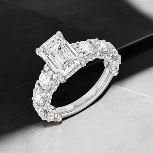 Platinum diamond ring lab - platinum,