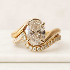 3 Carat Oval Cut Lab Grown