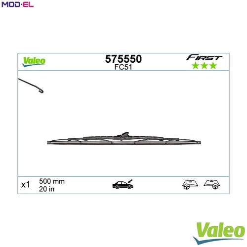Wiper blade 575550 for ford - blade,