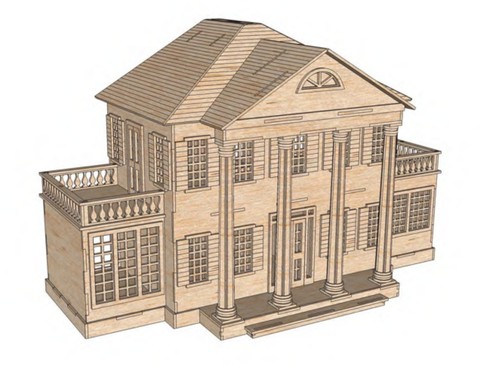 Dolls house mansion - dolls,