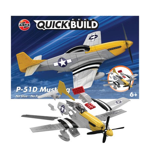 51d mustang quickbuild set - mustang,