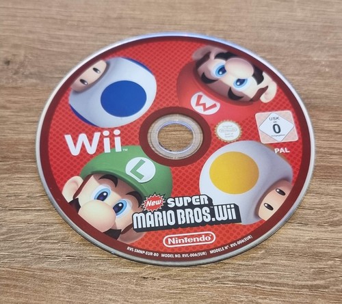 Wii new super mario - super, bros