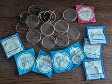 Seiko Watch Crystals, New Old Stock Parts, Some in Packets, Watchmaker #P260