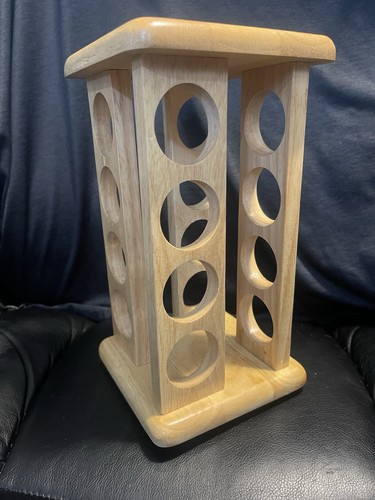 Wooden vintage spice rack - spice,