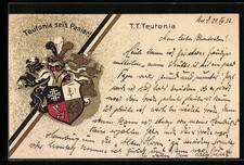 Artist postcard teutonia sei - artist, sei's