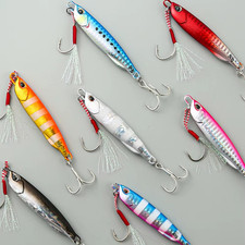 Metal jig spoon 10g 50g - jig, 10g-50g