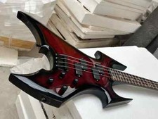 Unusual Shape Black Red 4