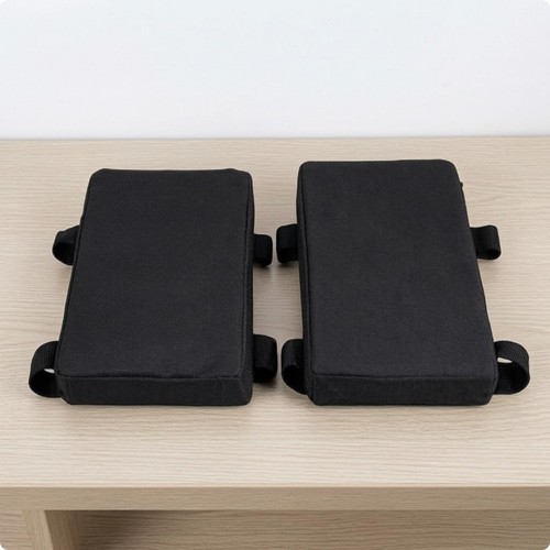 Hack squat pads with - pads, straps