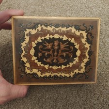 vintage Reuge Italian Inlaid