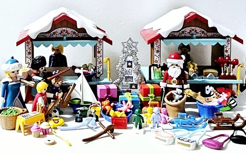 Playmobil christmas market - christmas,