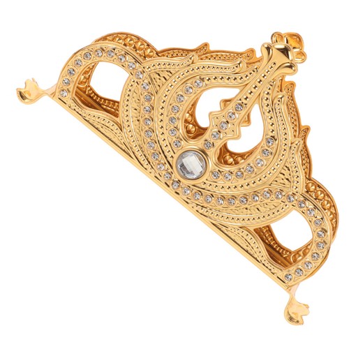 Golden metal napkin dispenser - golden,