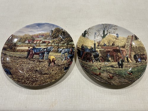 Farm year plates - farm,