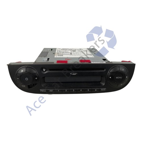 Fiat 500 stereo radio cd - fiat,