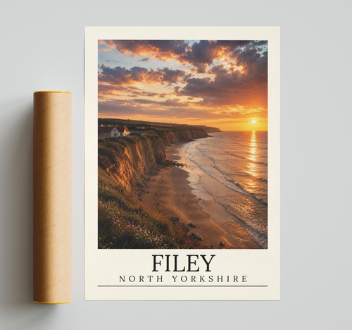 Filey poster north - filey,