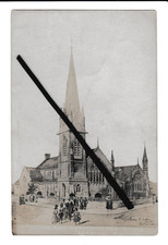 POSTCARD - THE NEW CONGREGATIONAL CHURCH, PRENTON, BIRKENHEAD - CHESHIRE