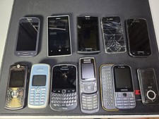 Lot of 10 Old JUNK Cellphones