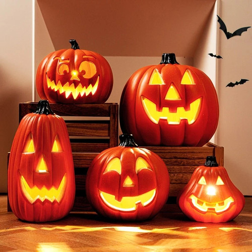 Led halloween pumpkin light - led,