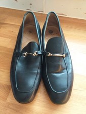 H for Hudson Black loafers Men shoe size 7 EU 41