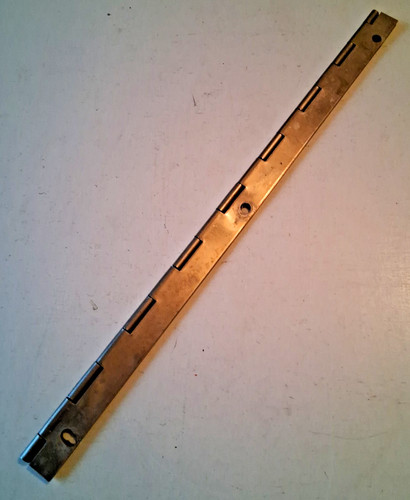 Steel piano hinge - 41cms, long