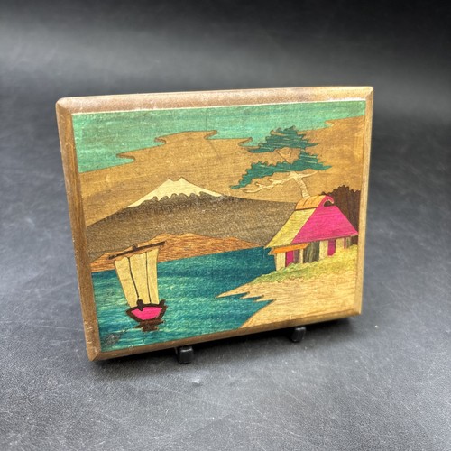 Japan magic box wooden secret - japan,