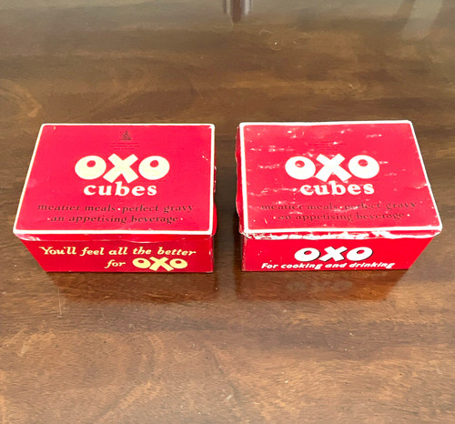 Oxo cubes red - cubes,