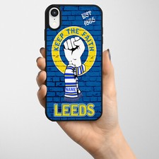 Personalised Leeds iPhone Case Football Hard Phone Cover Mens Dad Gift KTF33G