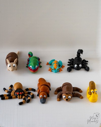Printed exotic animal - 3d,