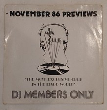 DMC NOVEMBER 86 PREVIEWS DISCO