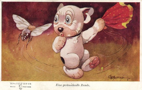 Bonzo dog bee - bonzo, humor