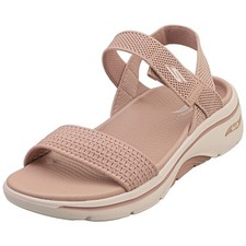 Skechers Go Walk Arch Fit 2.0 Womens Walking Sandals in Mauve - 5 UK