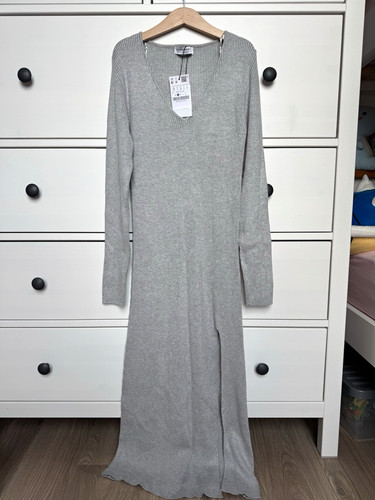 Stradivarius grey ribbed - stradivarius,