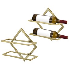 2pack wall mounted wine - mounted,
