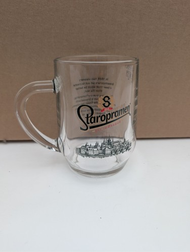 Staropramen glass half - staropramen,