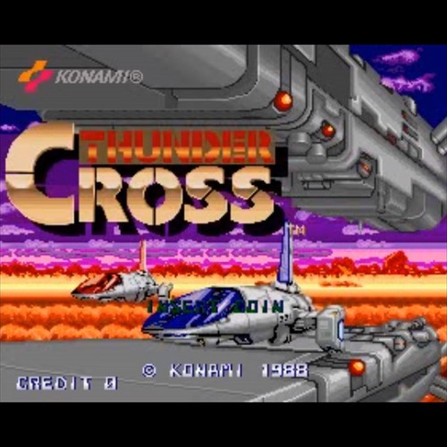 Used thunder cross arcade - thunder, game