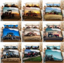 Tractor farm harvest duvet - tractor,