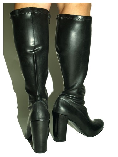 Handmade rubber boots knee - boots,