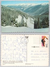 c40329  Berthoud Pass Colorado USA  postcard 1984 stamp