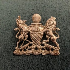 Manchester Corporation Transport Buses Uniform Bus Driver Inspector cap badge.