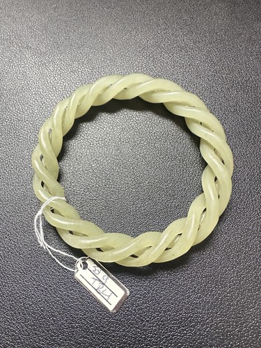 Twisted nephrite celadon jade - nephrite,