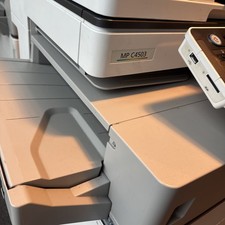 photocopier with finisher |