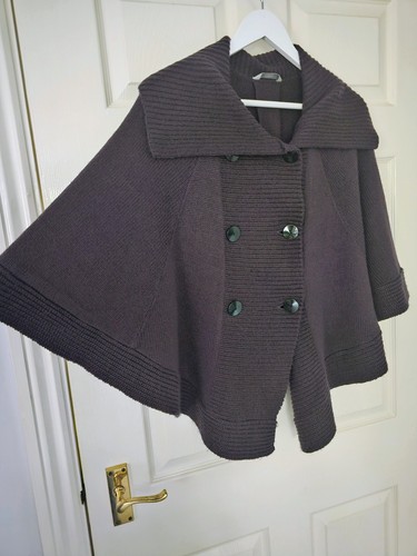 Knit poncho one size - m&s,