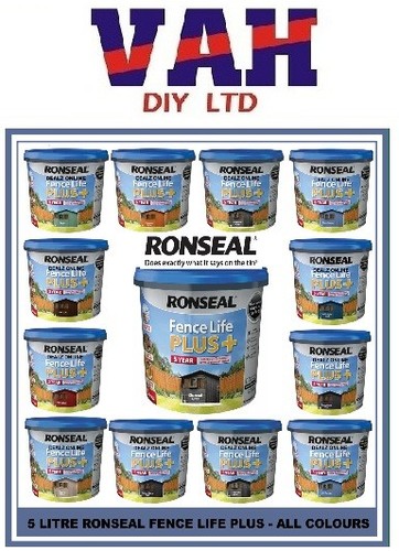 Ronseal fence life plus - ronseal,