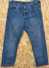 Mens Levi 501 Salvage Turn Up