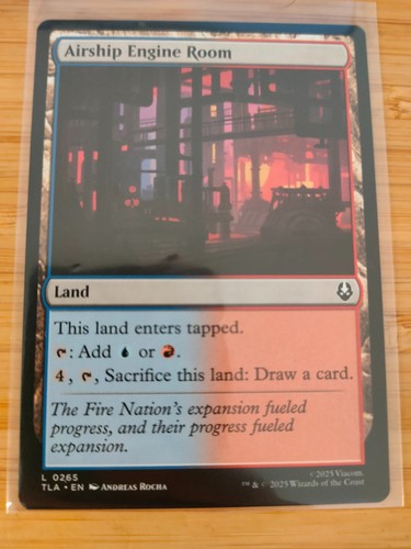 Mtg airship engine - airship, room