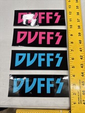 Duffs Shoes BMX Stickers Decals 1990's Mid School Racing Bike Bicycle Vintage
