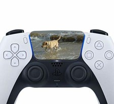 2x Personalised Customised Vinyl Decal Stickers For PS5 Controller Touchpad Bar