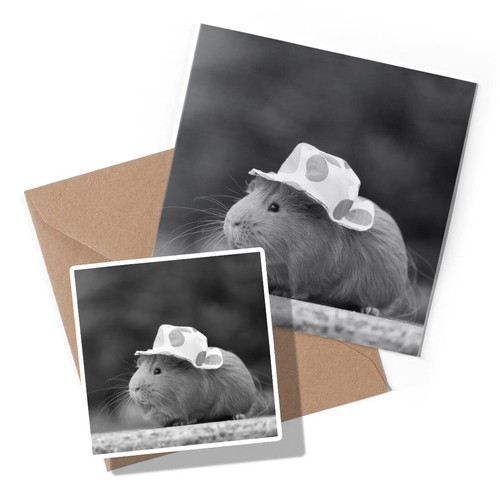 Greeting card sticker - 1, &