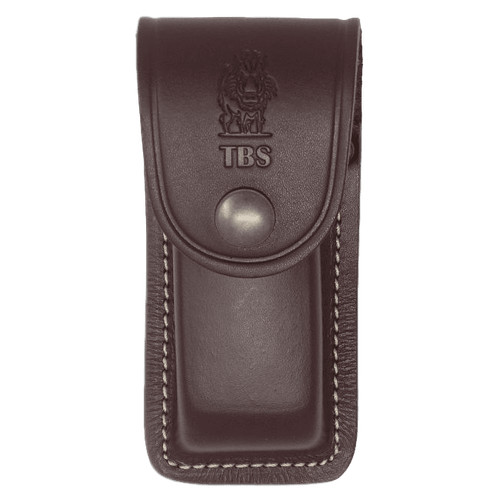 Tbs leather folding knife - leather,