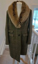 Joules langley tweed coat size - langley,