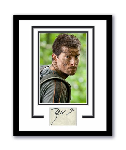 Bear grylls autographed signed - bear,